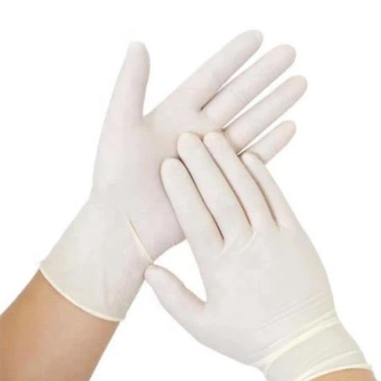 Gants chirurgicaux stériles ce en latex sans poudre à usage médical 